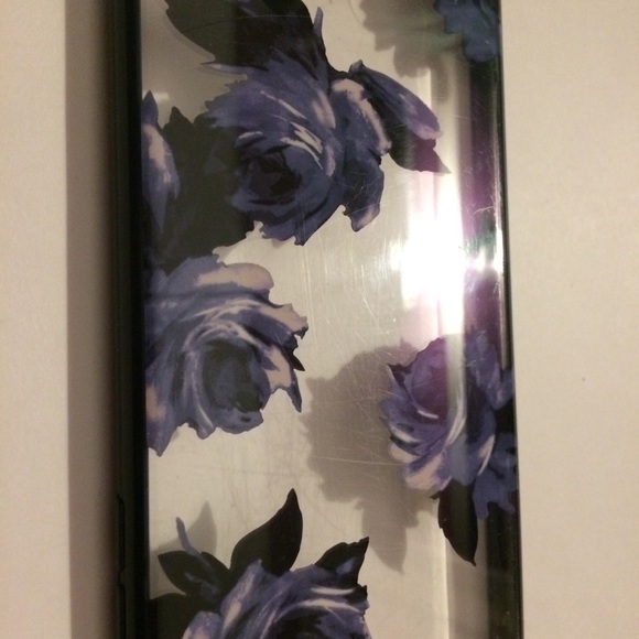 kate ♠️ blue & black flower cover iPhone 6+/7+/8+ - Picture 3 of 8